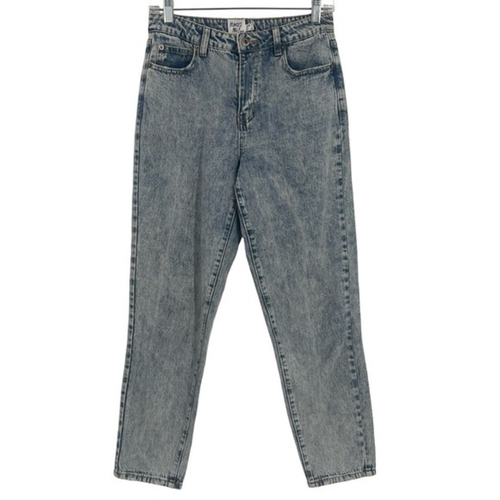 Princess Polly Blue High Rise Jeans size 4